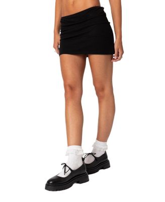 Petite Aisha Low Rise Mini Skirt