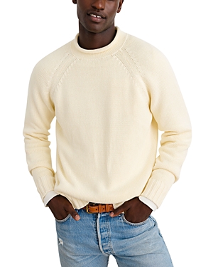 Alex Mill Long Sleeve Roll Neck Sweater In Ivory