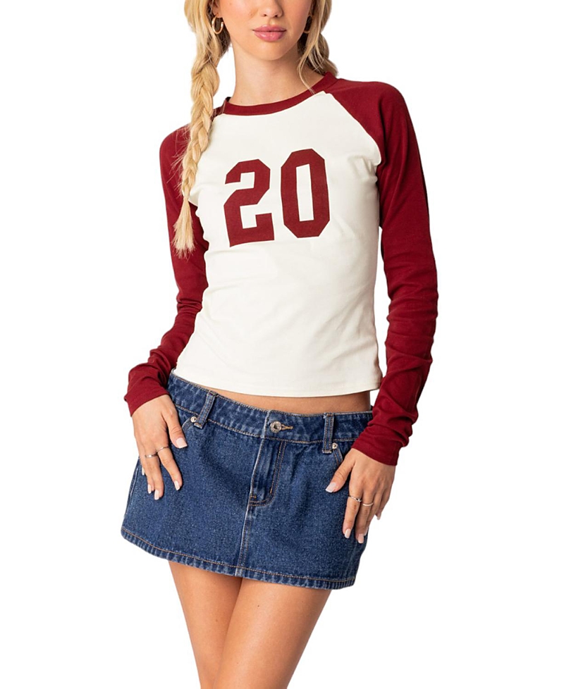 Edikted Feeling 20 Long Sleeve Tee