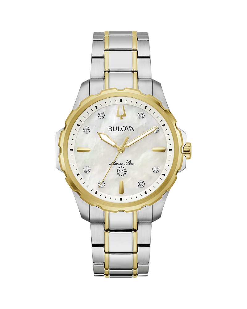 Bulova Marine Star Watch, 36mm · OS