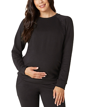 BEYOND YOGA RAGLAN SLEEVE MATERNITY SWEATSHIRT