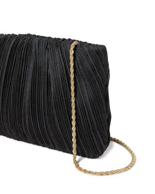 Brit Flat Pleated Pouch Clutch