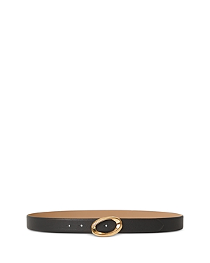 B-low The Belt Gracie Leather Belt In Black/gold
