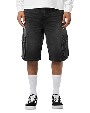 Shop Hudson 90's Cargo 12.75 Shorts In Lava Rock