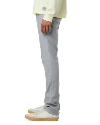 Blake Slim Straight Fit Jeans in Cement Beige