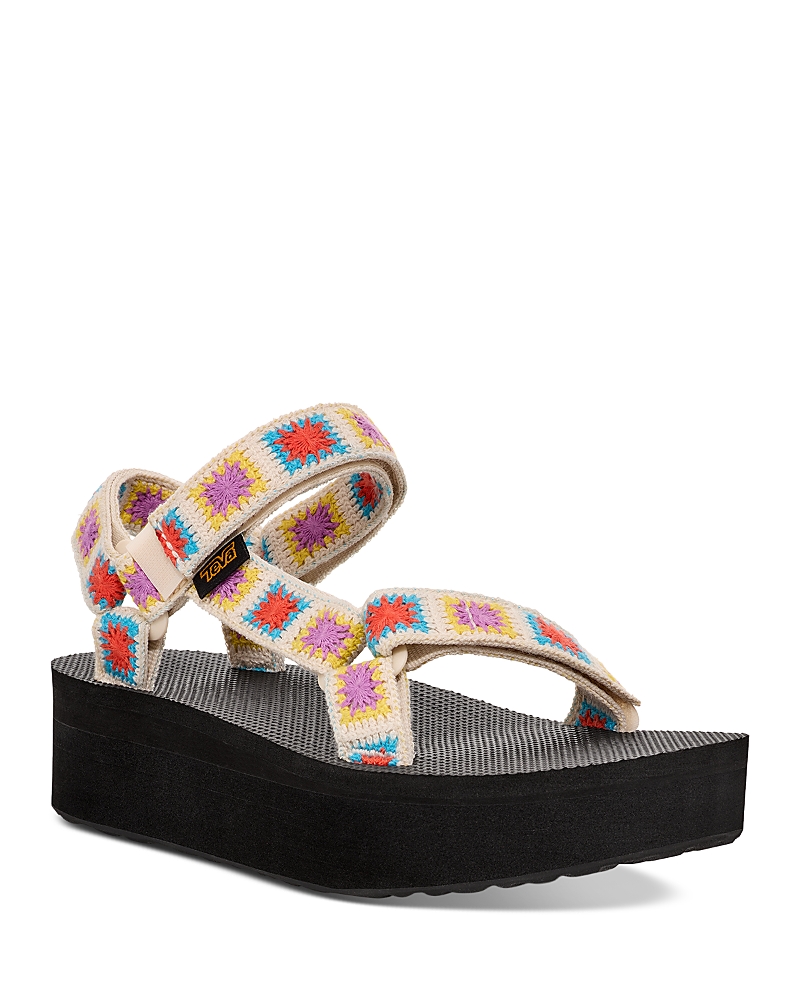 Teva Women's Flatform Universal Crochet Sandals