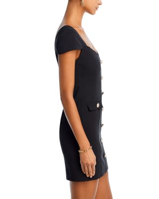 Quillan Button Front Mini Dress 