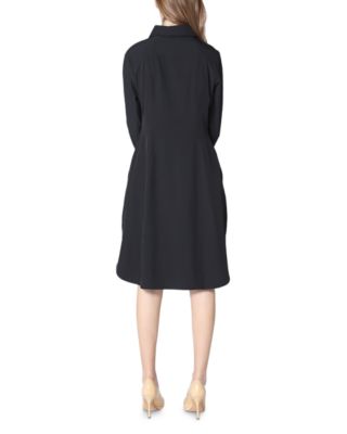 Tie Front Shirt Dress