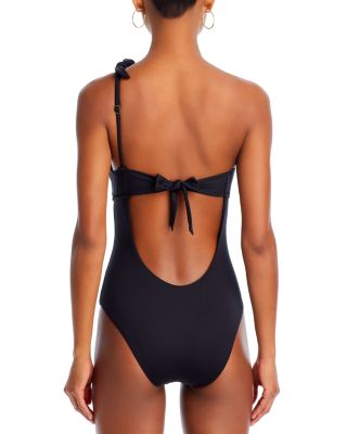 Asymmetric Cutout One Piece Swimsuit