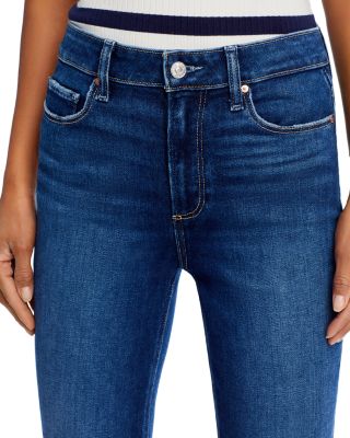 Cindy High Rise Ankle Straight Jeans in Foreign Film