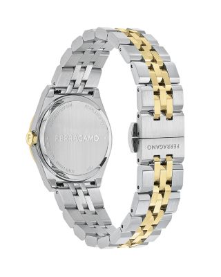 【FERRAGAMO】Vega New Bracelet Watch ホワイト文字盤 28mm FERRAGAMO Vega New Watch, 28mm | Bloomingdale's