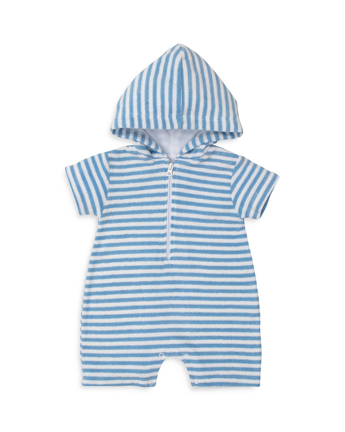Kissy Kissy Hooded Terry Romper - Baby