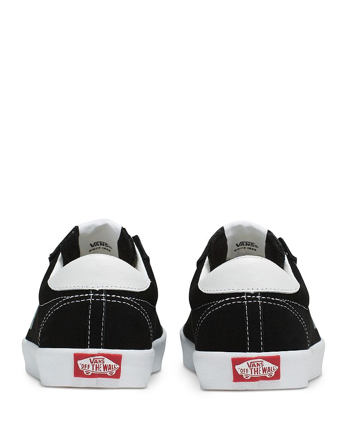 Shop Vans Men's Sport Low Lace Up Sneakers In Black White