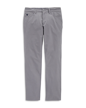 Vineyard Vines On The Go Canvas Five Pocket Pants In 071 Gray H
