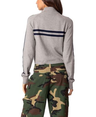 Roxanne Zip Up Knit Cardigan