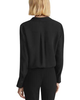 Scottie Silk Blouse