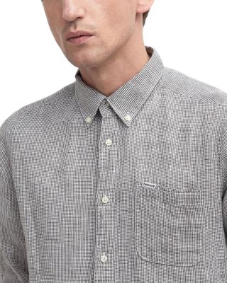 Linton Tailored Fit Long Sleeve Button Down Shirt
