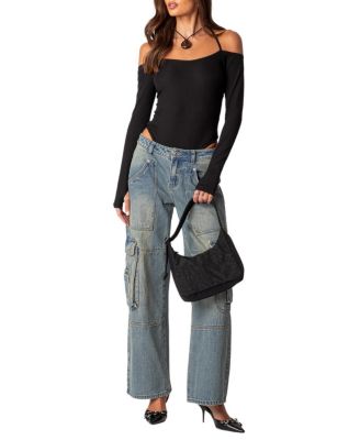 Model Off Duty Ribbed Bodysuit