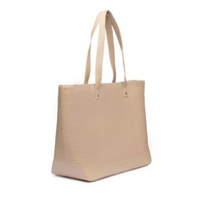 The Croc Embossed Faux Leather Tote