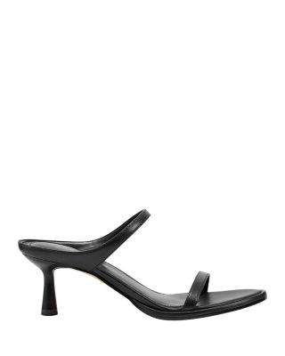Women's Alonde Leather High Heel Slide Sandals
