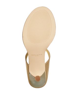 Women's Alonde Leather High Heel Slide Sandals