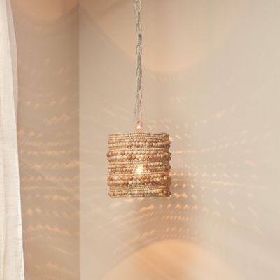 Strand Beaded Pendant Light