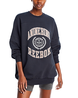 Reebok x Anine Bing Oversized Varsity Sweatshirt