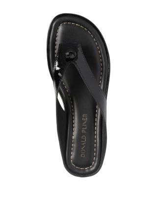 Women&#39;s Slip On Thong Platform Sandals