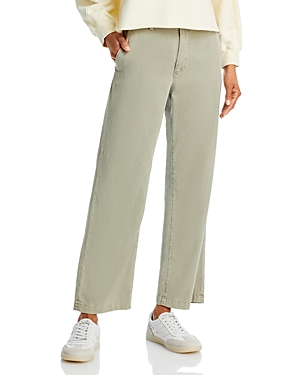 Ag Caden Tailored Fit Straight Ankle Pants In Sulfur Dried Parsley