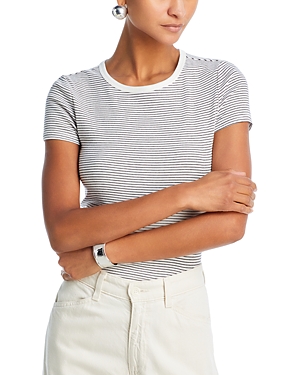 Ag Hutton T-shirt In Pencil Stripe