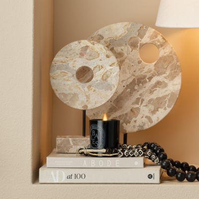 Soleil Marble Decorative Stand