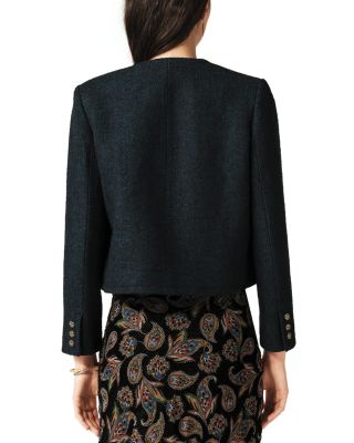 Meredith Cropped Boxy Jacket