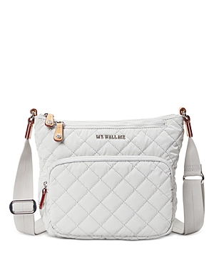 Mz Wallace Metro Scout Extra Small Crossbody In Neutral