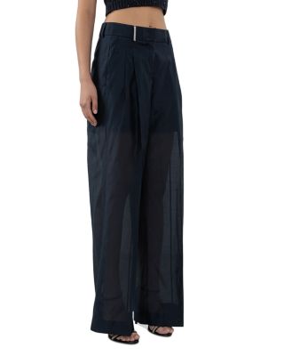 Peserico high-waisted tailored trousers - White