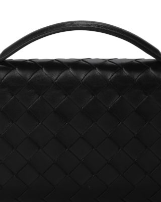 Andiamo Intrecciato Leather Clutch