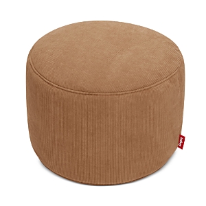 Shop Fatboy Point Ribbed Cord Pouf In Teddy Bear