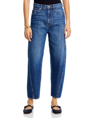 Derek Lam 10 Crosby - Maja High Rise Ankle Barrel Jeans in Soho