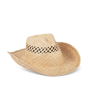 Lack Of Color The Desert Cowboy Straw Hat In Tan
