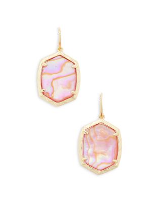 Kendra Scott Daphne Large Hexagon Stone Drop Earrings