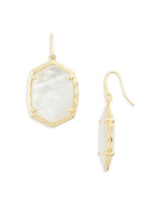 Kendra Scott Daphne Large Hexagon Stone Drop Earrings