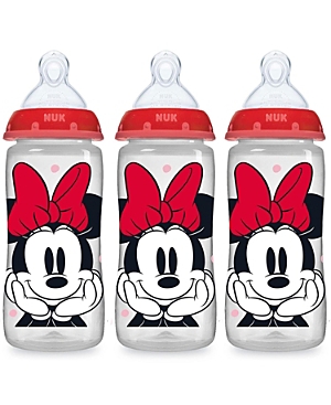 Nuk 10 oz. Disney Smooth Flow Anti Colic Baby Bottles, 3 Pack
