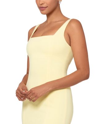 blue dress for baby girl RIBBED HALF SLEEVE SQUARE NECK BODYCON DRESS  Riah Fashion