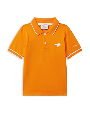 Reiss x McLaren F1 Team Unisex Crypto Polo Shirt - Little Kid