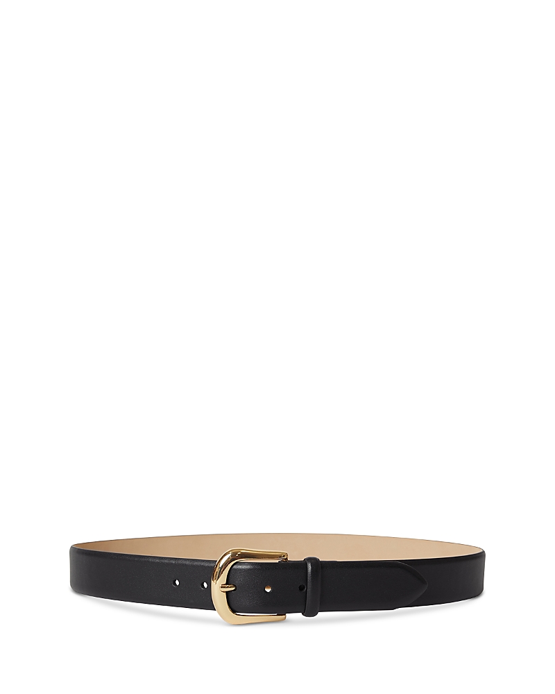B-low The Belt Kennedy Leather Belt In Black/gold