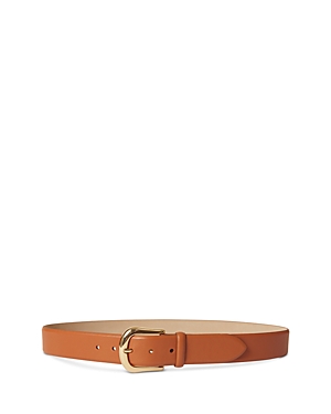 Shop B-low The Belt Kennedy Leather Belt In Brown/gold