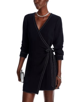 Cinq à Sept Chelsea Mini Wrap Dress | Bloomingdale's