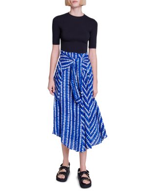 Maje Rapritie Layered Dress