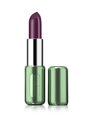 Shop Clinique Pop Satin Longwear Lipstick In Blackberry Pop