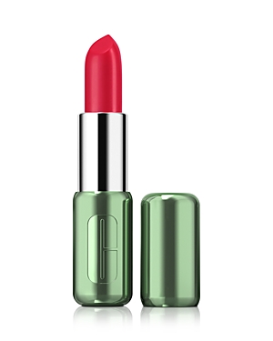 Shop Clinique Pop Satin Longwear Lipstick In Peppermint Pop