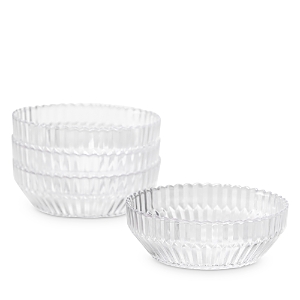 Photos - Other kitchen utensils Fortessa Archie Clear Cereal Bowl, Set of 4 ARCHIECL07